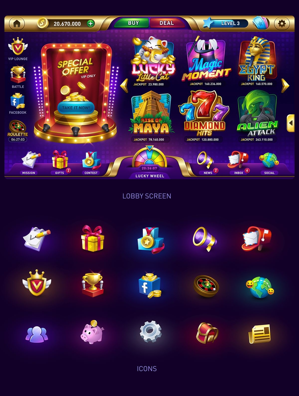 Lucky Mobile Slots